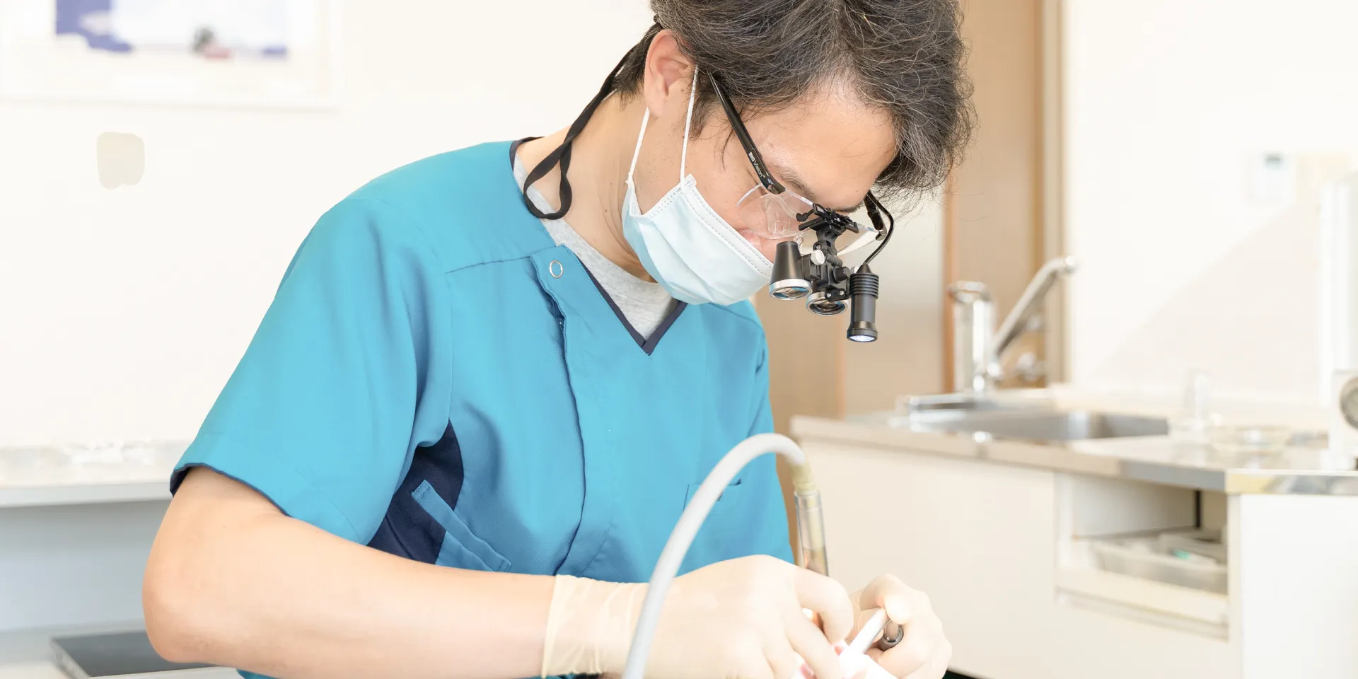 写真:診療の様子